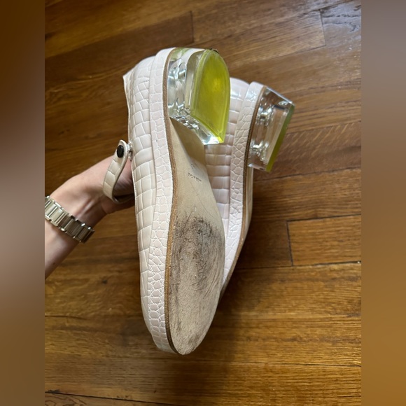 Simone Rocha ballet flats with clear heel. Size 40. Worn once. Perfect condition - Picture 8 of 11